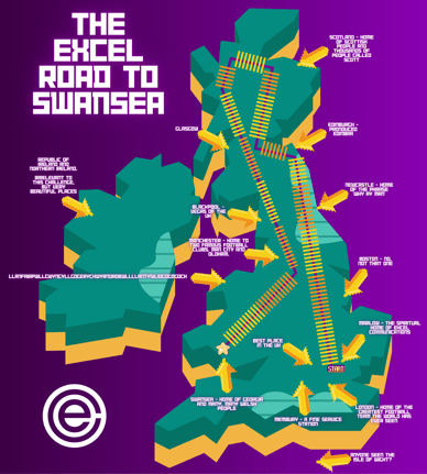 The Excel Road to swansea