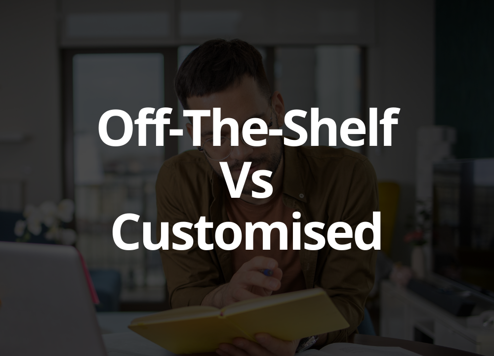 Off the shelf or customised learning?